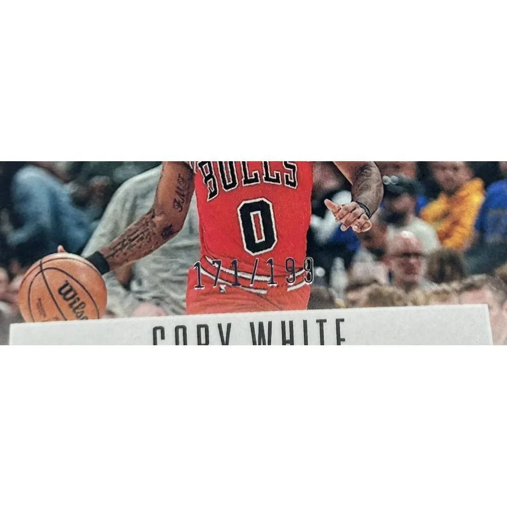 2023-2024 Prizm Deca ‎ Coby White   Red Prizm 171/199